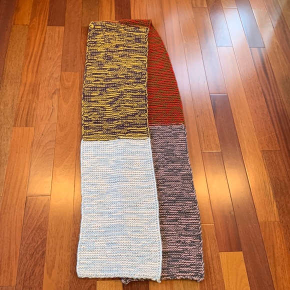 Super funky chunky handmade scarf shawl OOAK - Picture 4 of 6